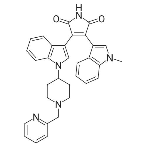 3-(1-Methyl-1H-indol-3-yl)-4-(1-(1-(pyridin-2-ylmethyl)piperidin-4-yl)-1H-indol-3-yl)-1H-pyrrole-2,5