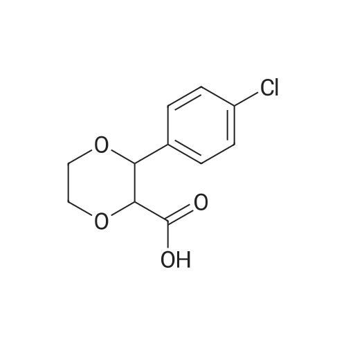 3-(4-Chlorophenyl)-1,4-dioxane-2-carboxylic acid