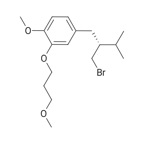 2-(3-Methoxypropoxy)-4-((R)-2-(bromomethyl)-3-methylbutyl)-1-methoxybenzene