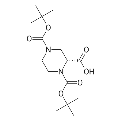 (R)-1,4-Bis(tert-butoxycarbonyl)piperazine-2-carboxylic acid