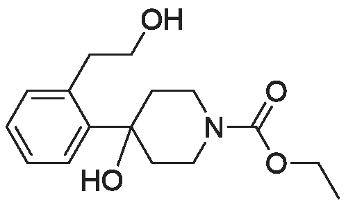 Ethyl 4-hydroxy-4-(2-(2-hydroxyethyl)phenyl)piperidine-1-carboxylate
