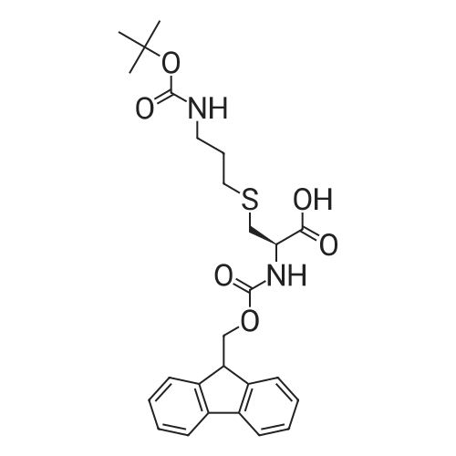 N-(((9H-Fluoren-9-yl)methoxy)carbonyl)-S-(3-((tert-butoxycarbonyl)amino)propyl)-L-cysteine