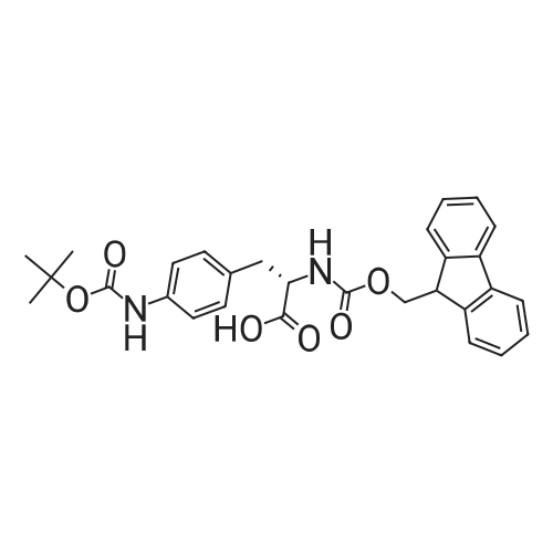 (S)-2-((((9H-Fluoren-9-yl)methoxy)carbonyl)amino)-3-(4-((tert-butoxycarbonyl)amino)phenyl)propanoic 