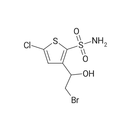 174139-67-4 3-(2-Bromo-1-hydroxyethyl)-5-chlorothiophene-2-sulfonamide