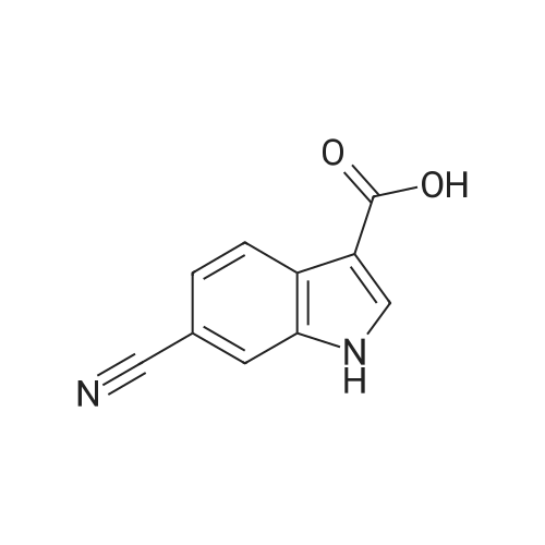 6-Cyano-1H-indole-3-carboxylic acid