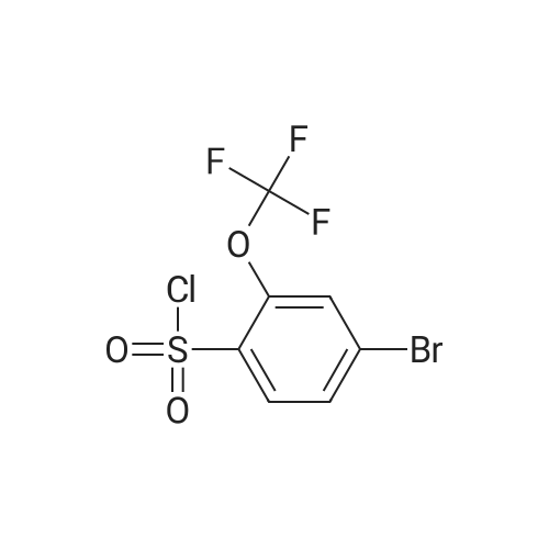 4-Bromo-2-(trifluoromethoxy)benzene-1-sulfonyl chloride