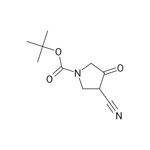 175463-32-8|tert-Butyl 3-cyano-4-oxopyrrolidine-1-carboxylate