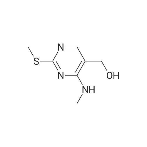 (4-(Methylamino)-2-(methylthio)pyrimidin-5-yl)methanol