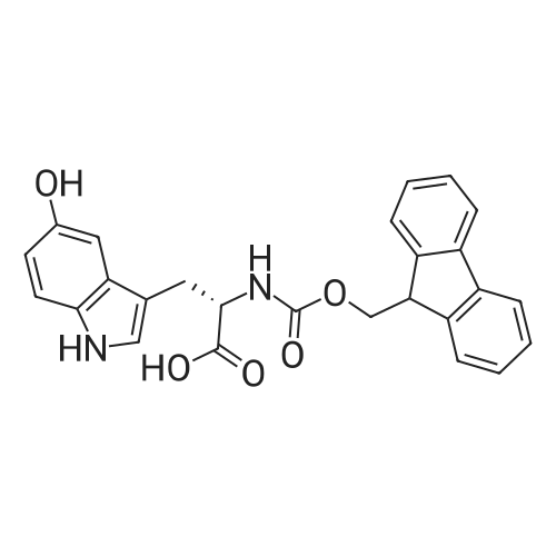 (S)-2-((((9H-Fluoren-9-yl)methoxy)carbonyl)amino)-3-(5-hydroxy-1H-indol-3-yl)propanoic acid