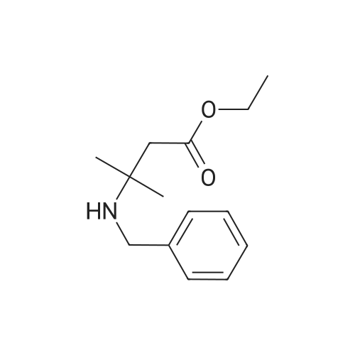 Ethyl 3-(benzylamino)-3-methylbutanoate