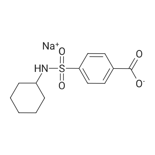 Sodium 4-(N-cyclohexylsulfamoyl)benzoate