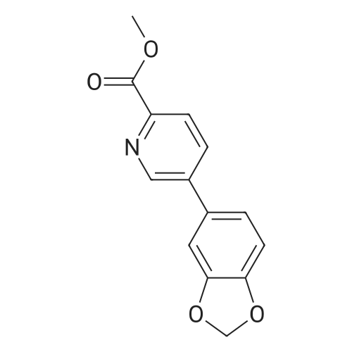 Methyl 5-(benzo[d][1,3]dioxol-5-yl)picolinate
