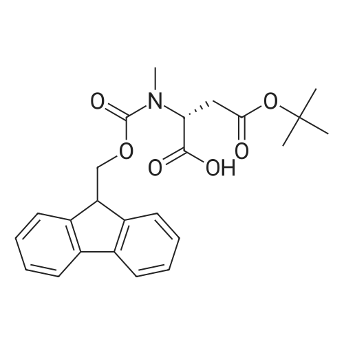 (R)-2-((((9H-Fluoren-9-yl)methoxy)carbonyl)(methyl)amino)-4-(tert-butoxy)-4-oxobutanoic acid