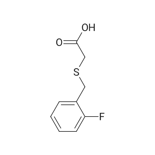 2-((2-Fluorobenzyl)thio)acetic acid