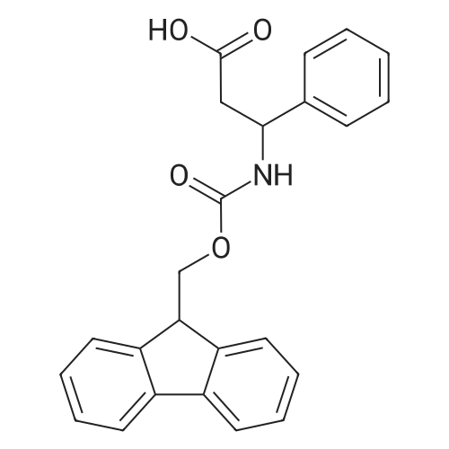 3-((((9H-Fluoren-9-yl)methoxy)carbonyl)amino)-3-phenylpropanoic acid