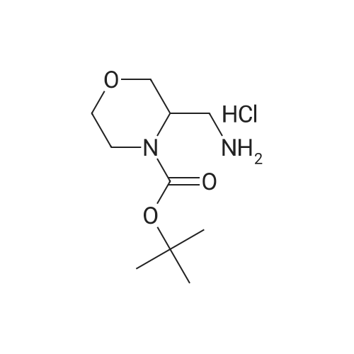 tert-Butyl 3-(aminomethyl)morpholine-4-carboxylate hydrochloride
