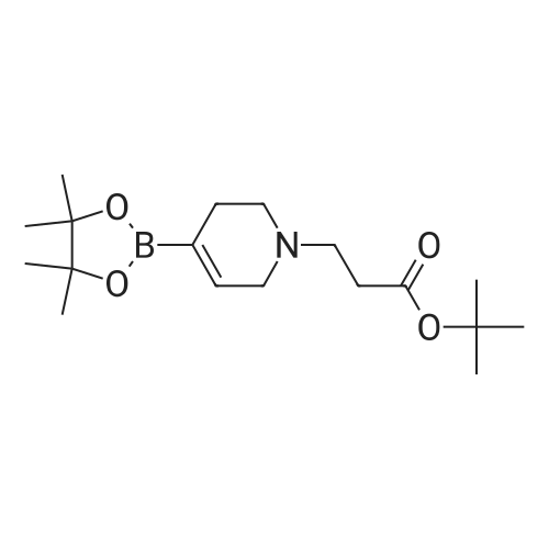 tert-Butyl 3-(4-(4,4,5,5-tetramethyl-1,3,2-dioxaborolan-2-yl)-3,6-dihydropyridin-1(2H)-yl)propanoate