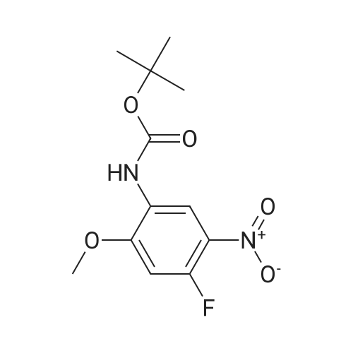 1802924-13-5|tert-Butyl (4-fluoro-2-methoxy-5-nitrophenyl)carbamate