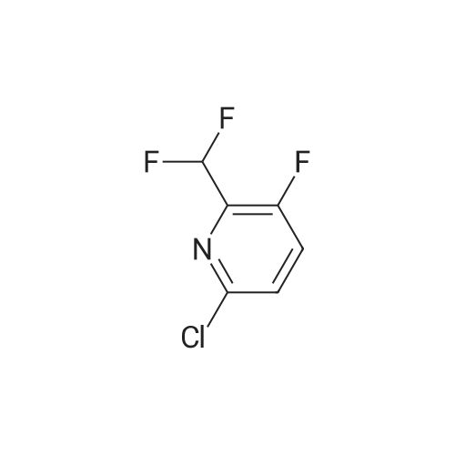 6-Chloro-2-(difluoromethyl)-3-fluoropyridine