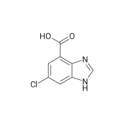 6-Chloro-1H-benzo[d]imidazole-4-carboxylic acid