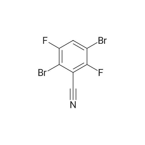 2,5-Dibromo-3,6-difluorobenzonitrile