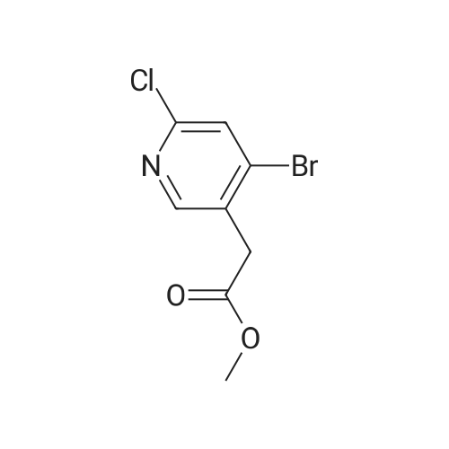 Methyl 2-(4-bromo-6-chloropyridin-3-yl)acetate