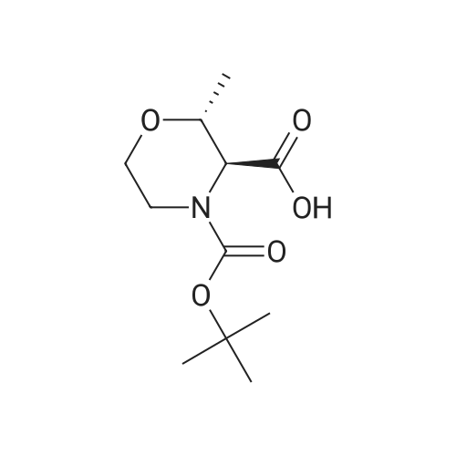 (2R,3S)-4-(tert-Butoxycarbonyl)-2-methylmorpholine-3-carboxylic acid