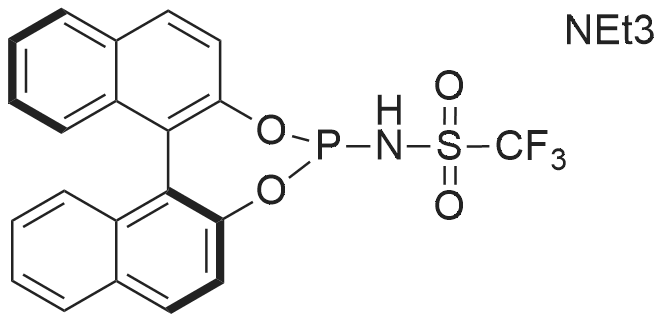 N-[(11bS)-Dinaphtho[2,1-d:1',2'-f][1,3,2]dioxaphosphepin-4-yl]-1,1,1-trifluoromethanesulfonamide tri