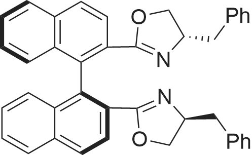 (S)-2,2'-Bis((S)-4-benzyl-4,5-dihydrooxazol-2-yl)-1,1'-binaphthalene