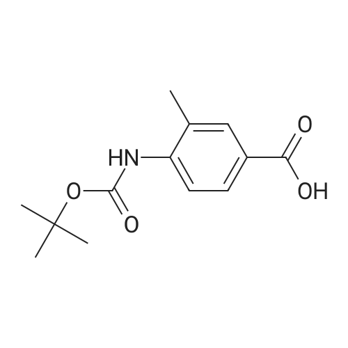 4-((tert-Butoxycarbonyl)amino)-3-methylbenzoic acid