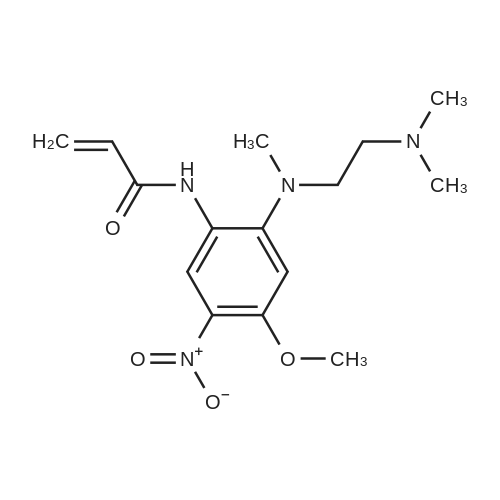 1810048-28-2|N-(2-((2-(Dimethylamino)ethyl)(methyl)amino)-4-methoxy-5-nitrophenyl)acrylamide