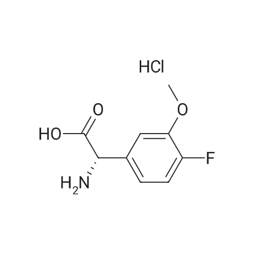 (S)-2-Amino-2-(4-fluoro-3-methoxyphenyl)acetic acid hydrochloride