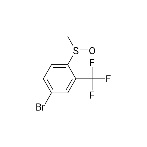 1820608-23-8 4-Bromo-1-(methylsulfinyl)-2-(trifluoromethyl)benzene