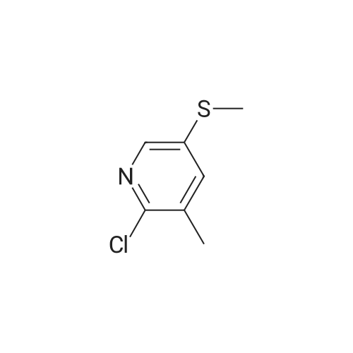 2-Chloro-3-methyl-5-(methylthio)pyridine