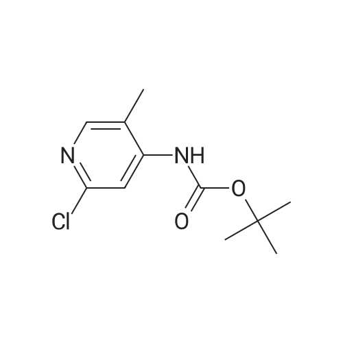 tert-Butyl (2-chloro-5-methylpyridin-4-yl)carbamate