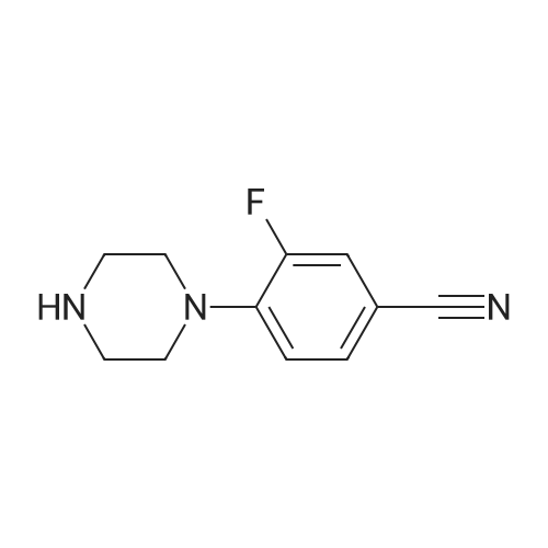 3-Fluoro-4-(piperazin-1-yl)benzonitrile