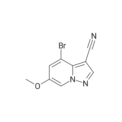 4-Bromo-6-methoxypyrazolo[1,5-a]pyridine-3-carbonitrile