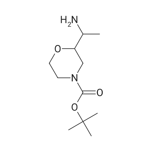 tert-Butyl 2-(1-aminoethyl)morpholine-4-carboxylate
