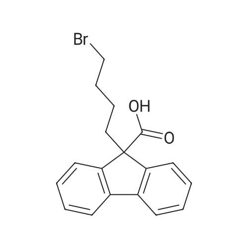 182438-97-7|9-(4-Bromobutyl)-9H-fluorene-9-carboxylic acid