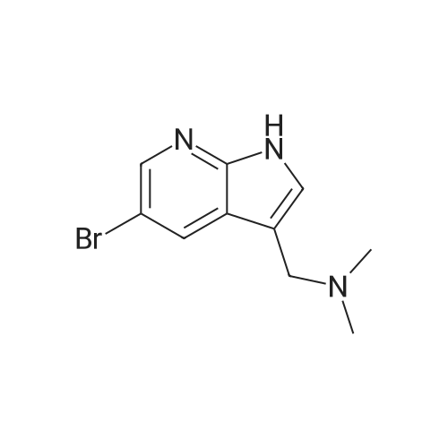 1-(5-Bromo-1H-pyrrolo[2,3-b]pyridin-3-yl)-N,N-dimethylmethanamine