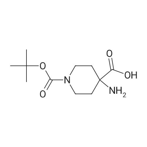 4-Amino-1-(tert-butoxycarbonyl)piperidine-4-carboxylic acid