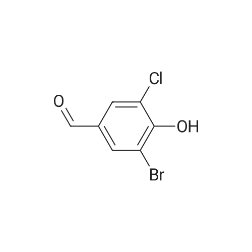3-Bromo-5-chloro-4-hydroxybenzaldehyde