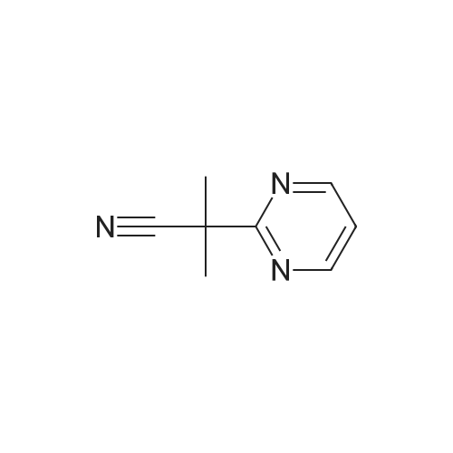 2-Methyl-2-(pyrimidin-2-yl)propanenitrile