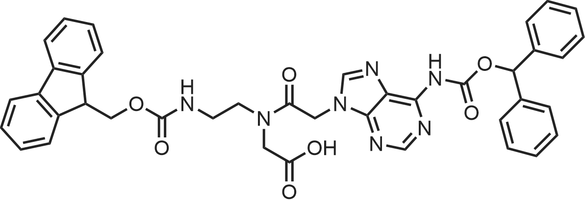 2-(N-(2-((((9H-Fluoren-9-yl)methoxy)carbonyl)amino)ethyl)-2-(6-(((benzhydryloxy)carbonyl)amino)-9H-p