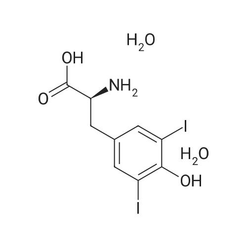 (S)-2-Amino-3-(4-hydroxy-3,5-diiodophenyl)propanoic acid dihydrate