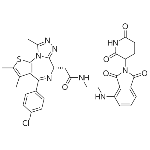 2-((S)-4-(4-Chlorophenyl)-2,3,9-trimethyl-6H-thieno[3,2-f][1,2,4]triazolo[4,3-a][1,4]diazepin-6-yl)-