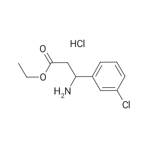 Ethyl 3-amino-3-(3-chlorophenyl)propanoate hydrochloride