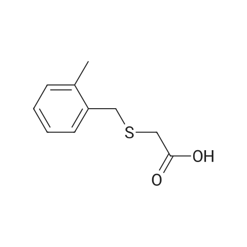 2-((2-Methylbenzyl)thio)acetic acid