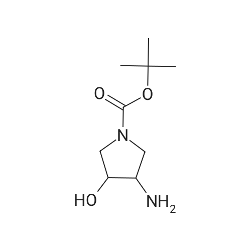 tert-Butyl 3-amino-4-hydroxypyrrolidine-1-carboxylate