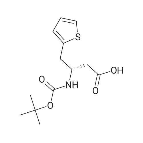 (S)-3-((tert-Butoxycarbonyl)amino)-4-(thiophen-2-yl)butanoic acid